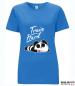 Preview: T-Shirt Train Hard Panda hellblau