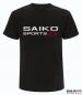 Preview: T-Shirt Saiko Basic Wear - schwarz