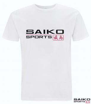 T-Shirt Saiko Basic Wear - weiß